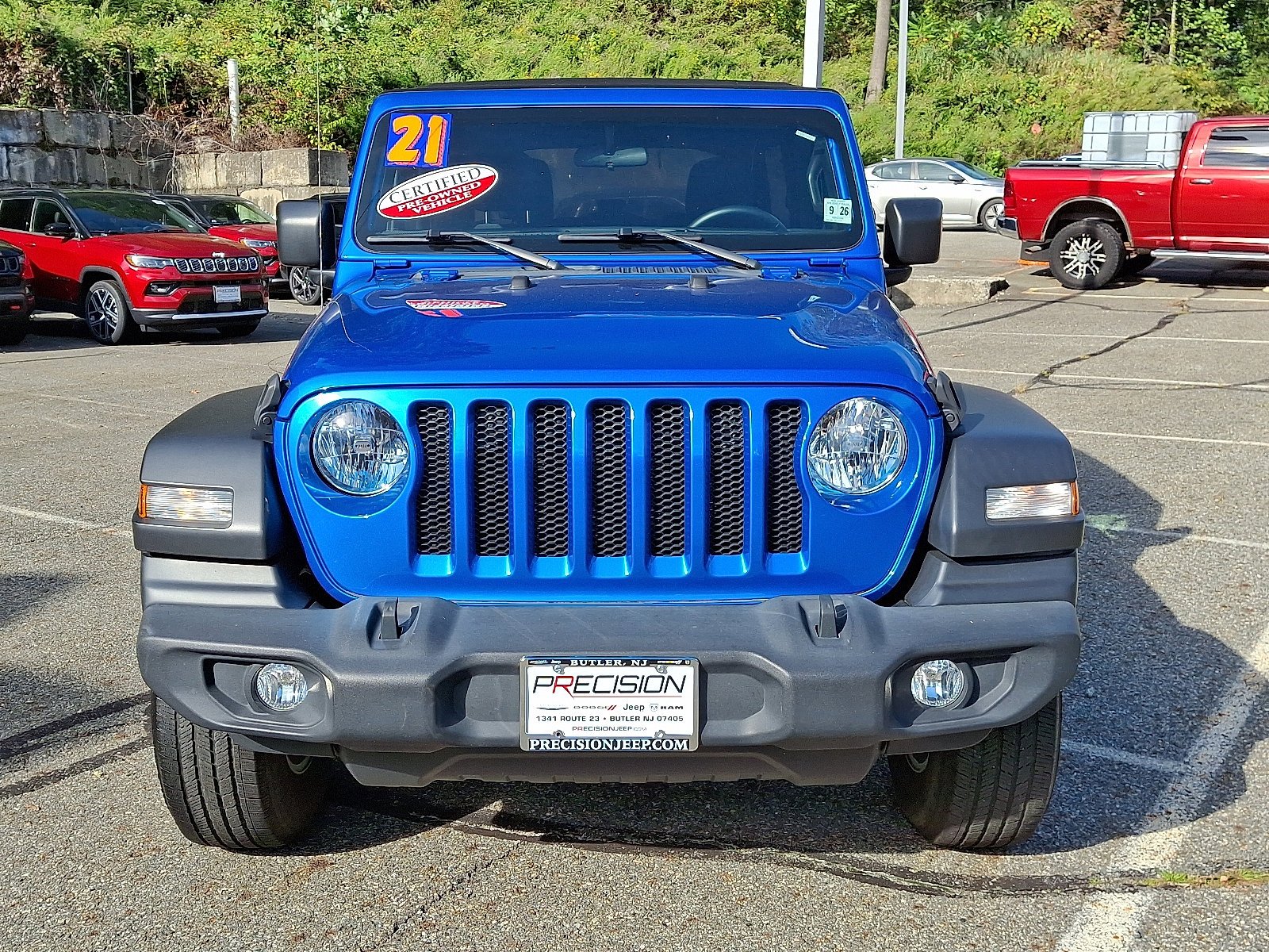 Certified 2021 Jeep Wrangler Unlimited Sport image 3