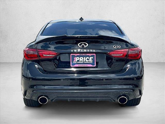 Used 2024 INFINITI Q50 Luxe w/ Cargo Package RWD image 4