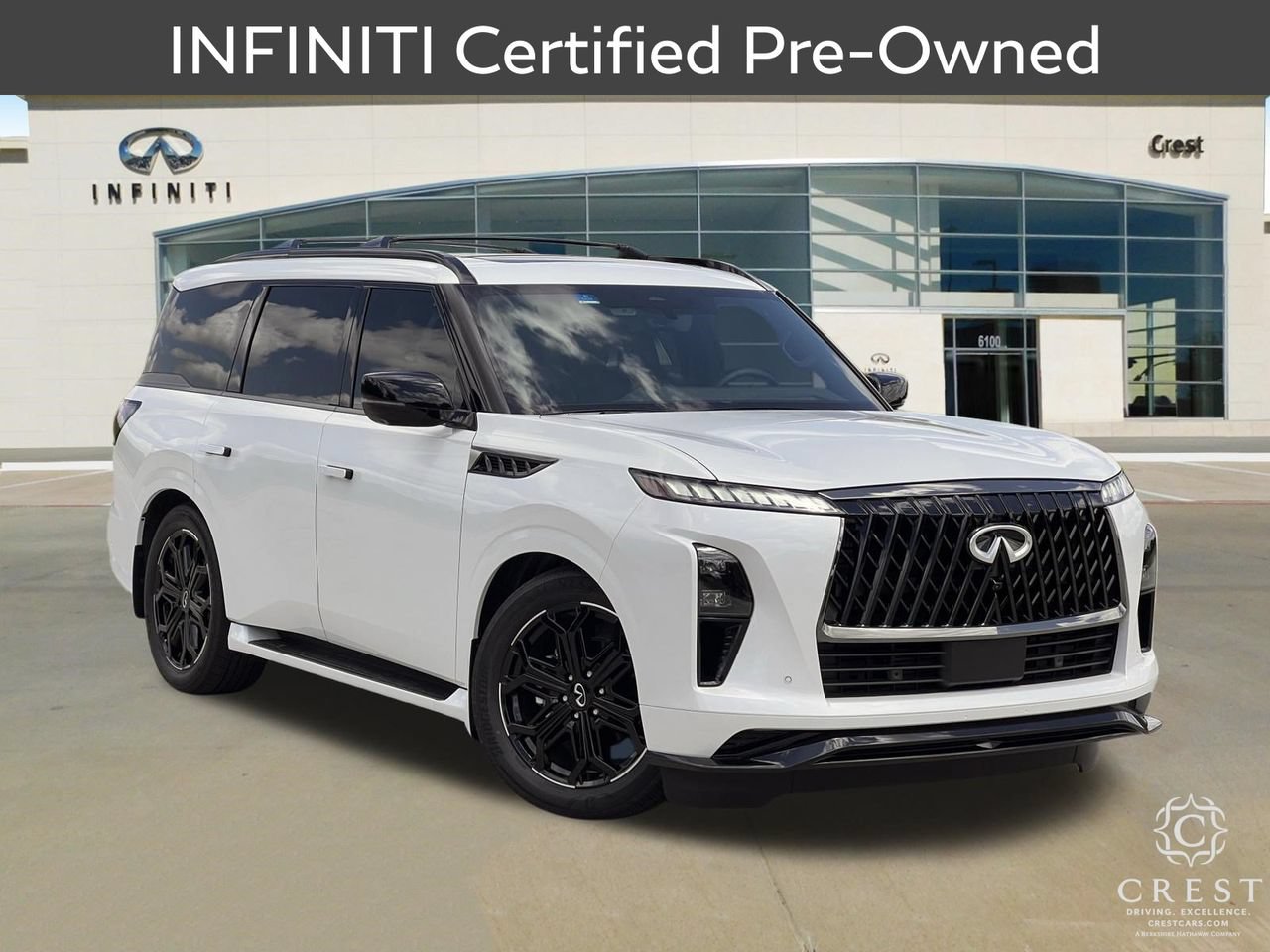 Certified 2026 INFINITI QX80 4WD w/ Sport Exterior Package