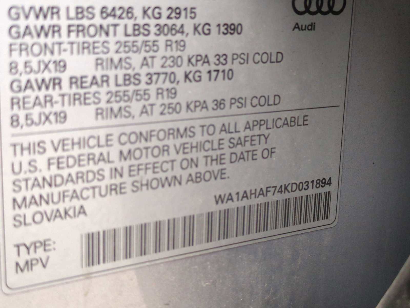 Used 2019 Audi Q7 2.0T Premium w/ Convenience Package image 37