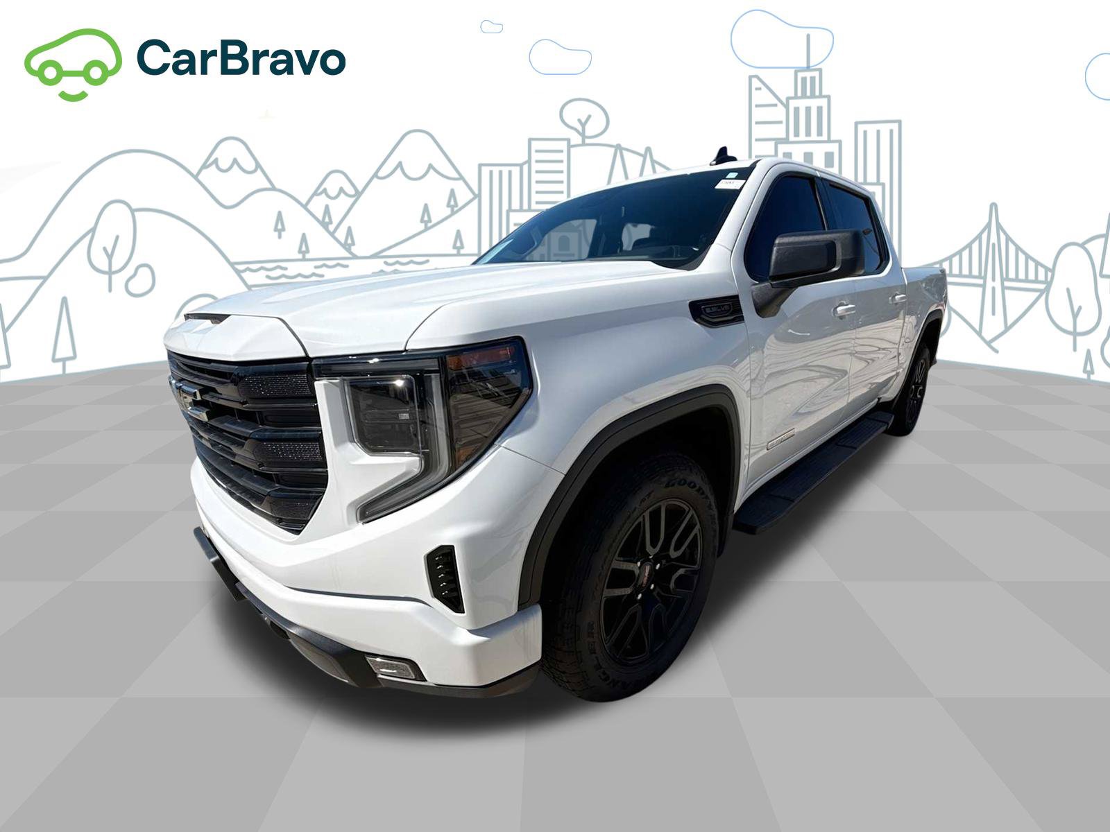 Certified 2024 GMC Sierra 1500 Elevation w/ LPO, Elevation Black Package