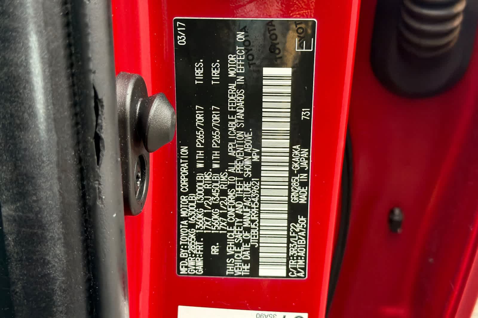 Used 2017 Toyota 4Runner TRD Pro AWD/4WD image 26