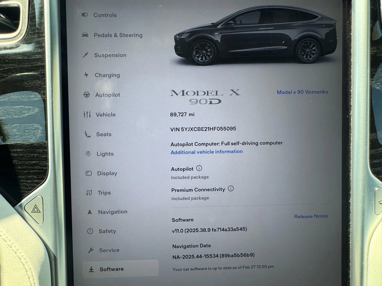 Used 2017 Tesla Model X 75D image 16