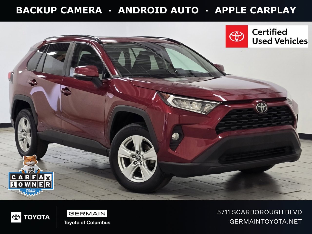 Certified 2020 Toyota RAV4 XLE w/ Convenience Package