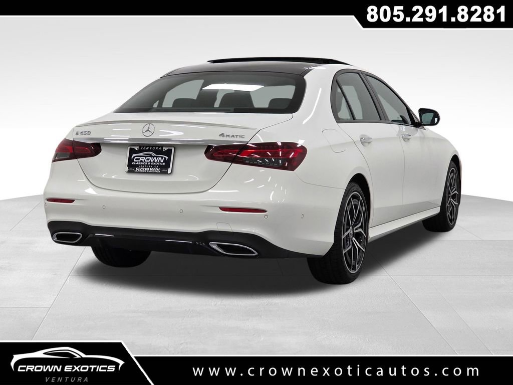 Used 2022 Mercedes-Benz E 450 4MATIC Sedan w/ Night Package image 7