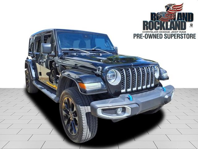 Certified 2022 Jeep Wrangler Unlimited Sahara w/ Cold Weather Group image 1