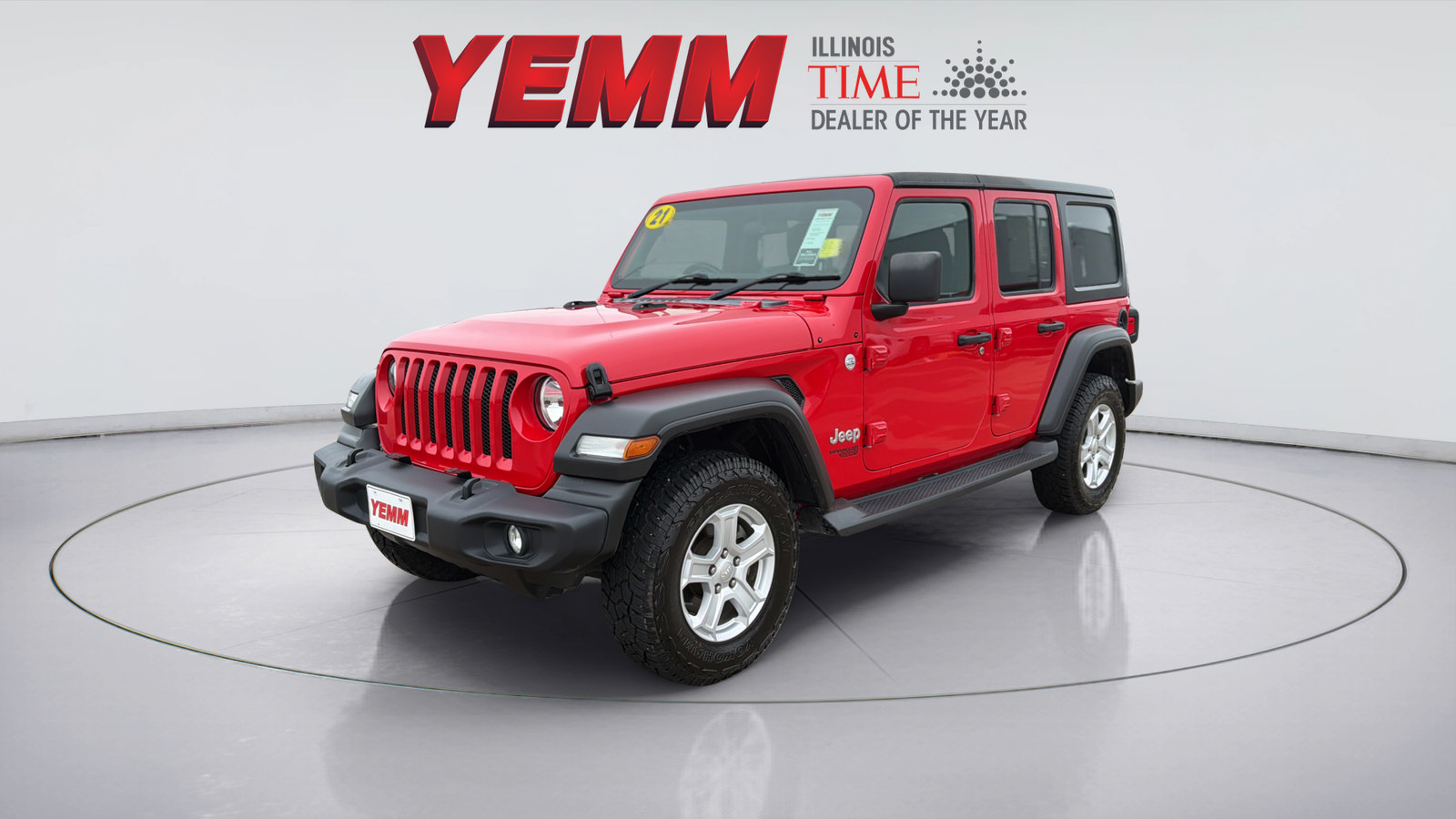 Used 2021 Jeep Wrangler Unlimited Sport AWD/4WD image 4