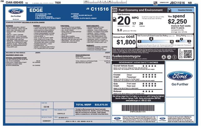 Used 2018 Ford Edge SEL image 4