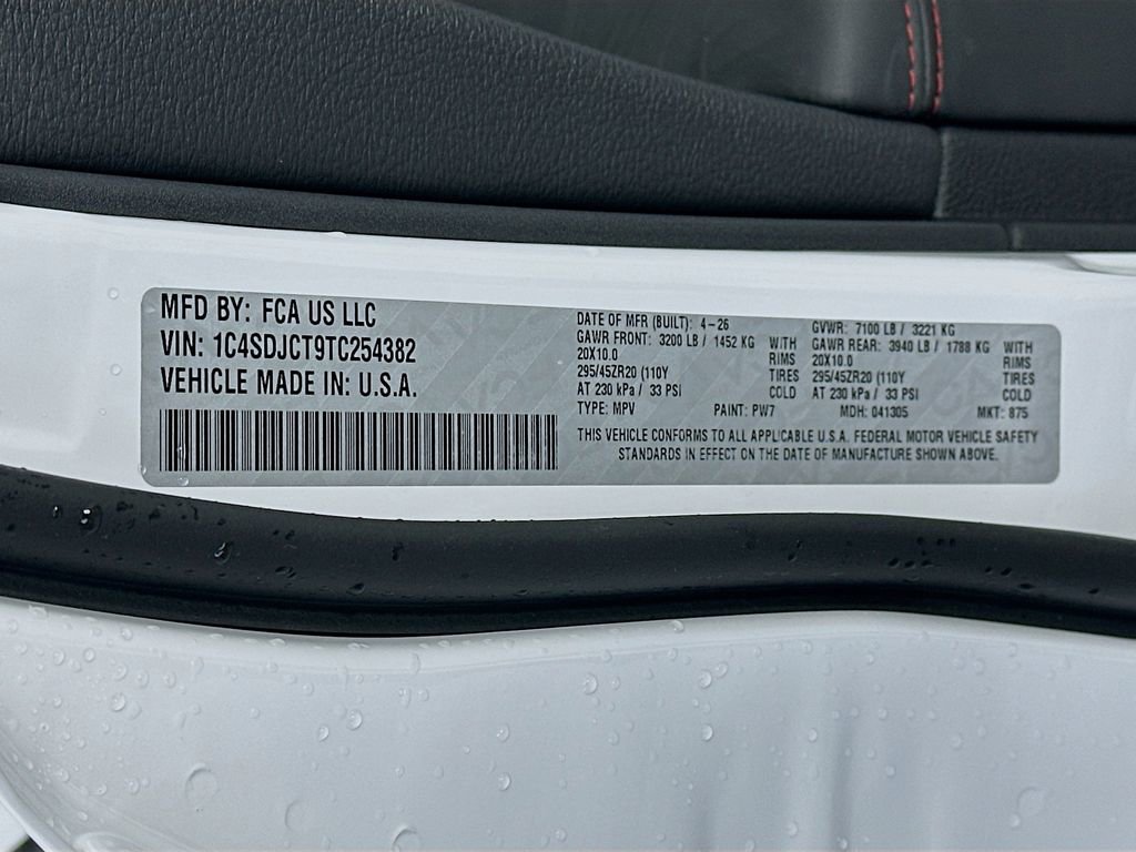 New 2026 Dodge Durango GT AWD/4WD image 19