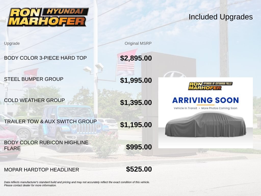 Used 2023 Jeep Wrangler Unlimited Rubicon 4xe w/ Steel Bumper Group AWD/4WD image 3