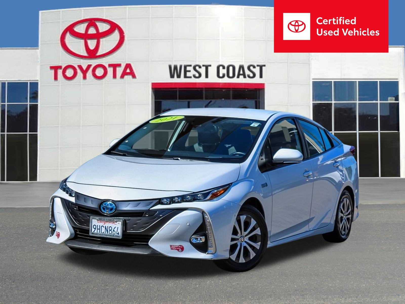 Certified 2021 Toyota Prius Prime Limited FWD video 1