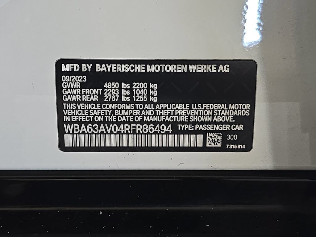 Certified 2024 BMW 430i Gran Coupe w/ Convenience Package RWD image 34