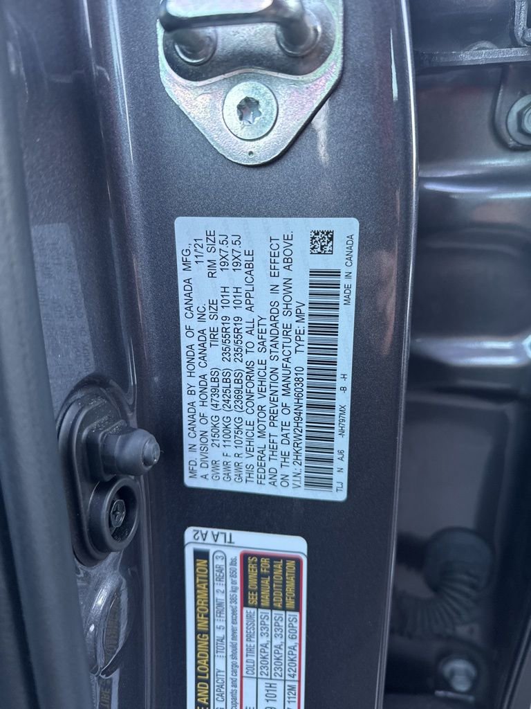 Certified 2022 Honda CR-V Touring image 24