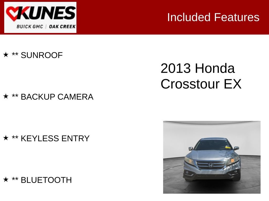 Used 2013 Honda Crosstour EX image 2