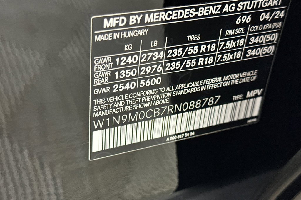 Certified 2024 Mercedes-Benz EQB 250+ image 36