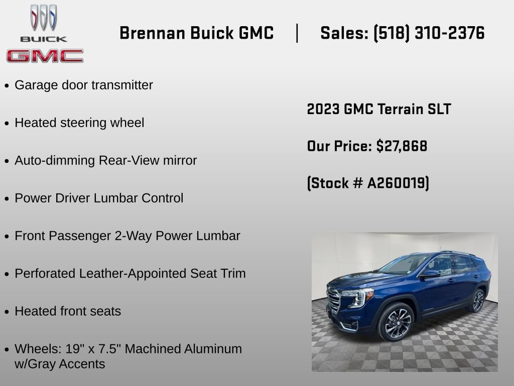 Certified 2023 GMC Terrain SLT AWD/4WD image 18