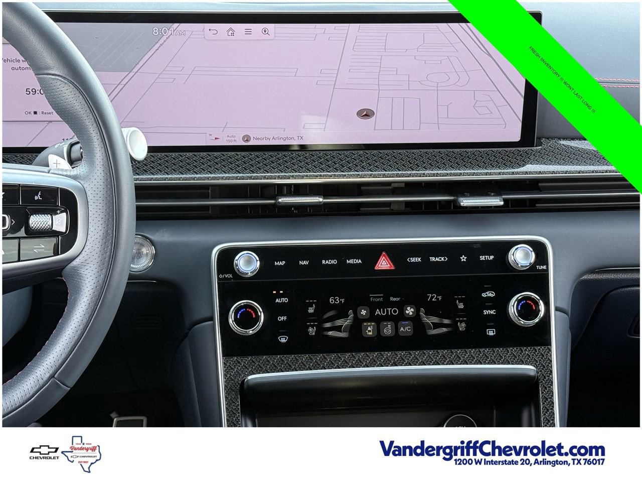 Used 2025 Genesis GV80 3.5T e-SC AWD/4WD image 14
