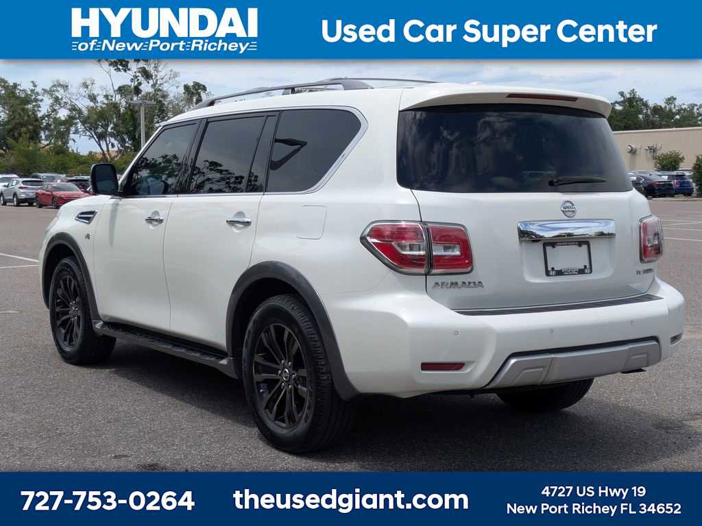 Used 2017 Nissan Armada Platinum w/ Captain Seat Package AWD/4WD image 3