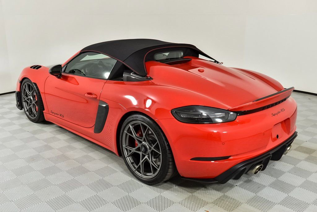 Certified 2024 Porsche 718 Boxster Spyder RS w/ Weissach Package image 34