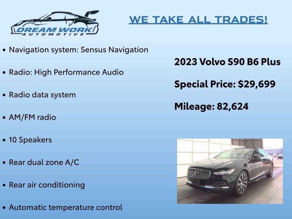 Used 2023 Volvo S90 B6 Plus image 2