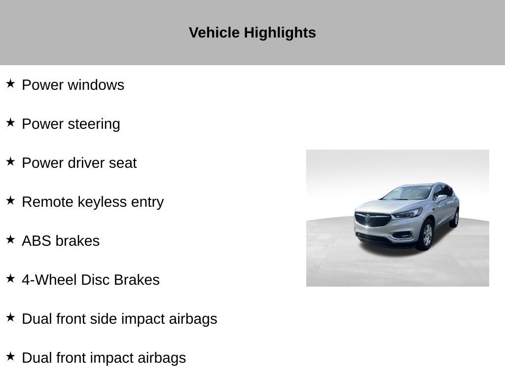 Used 2019 Buick Enclave Preferred FWD image 27