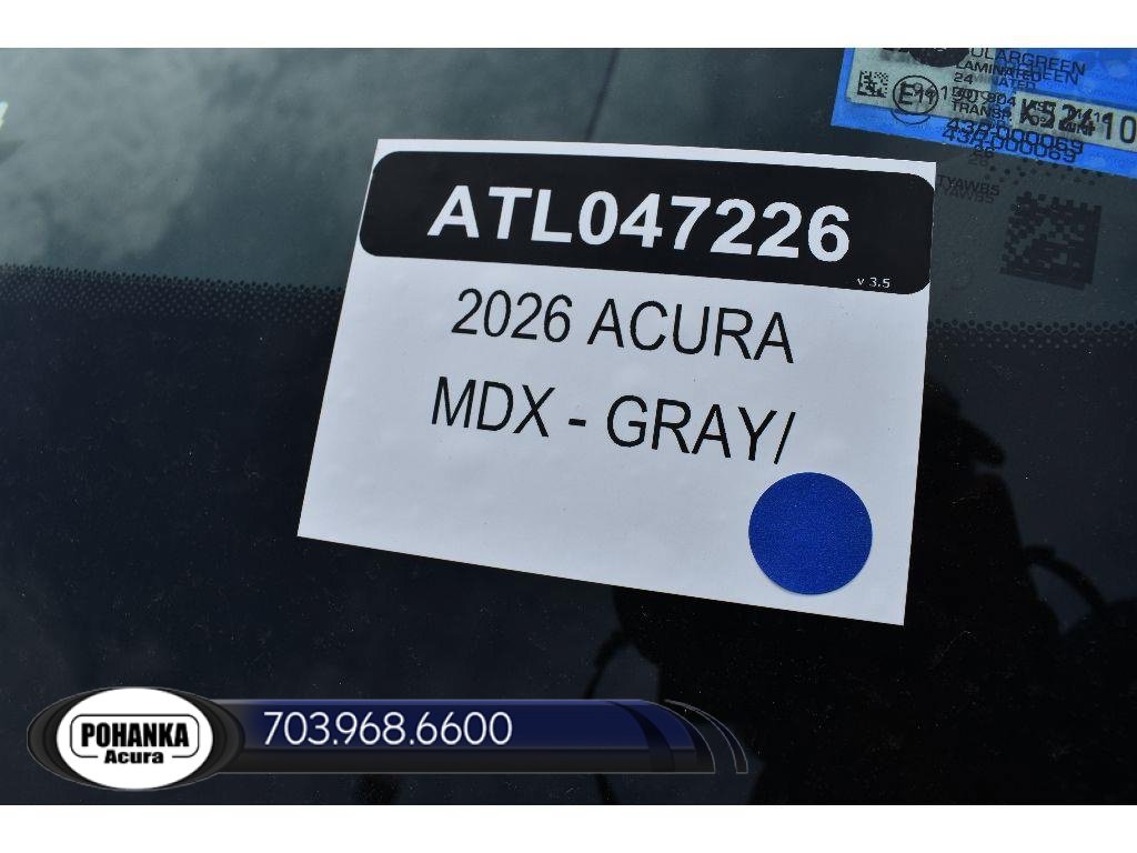 New 2026 Acura MDX A-Spec AWD/4WD image 36