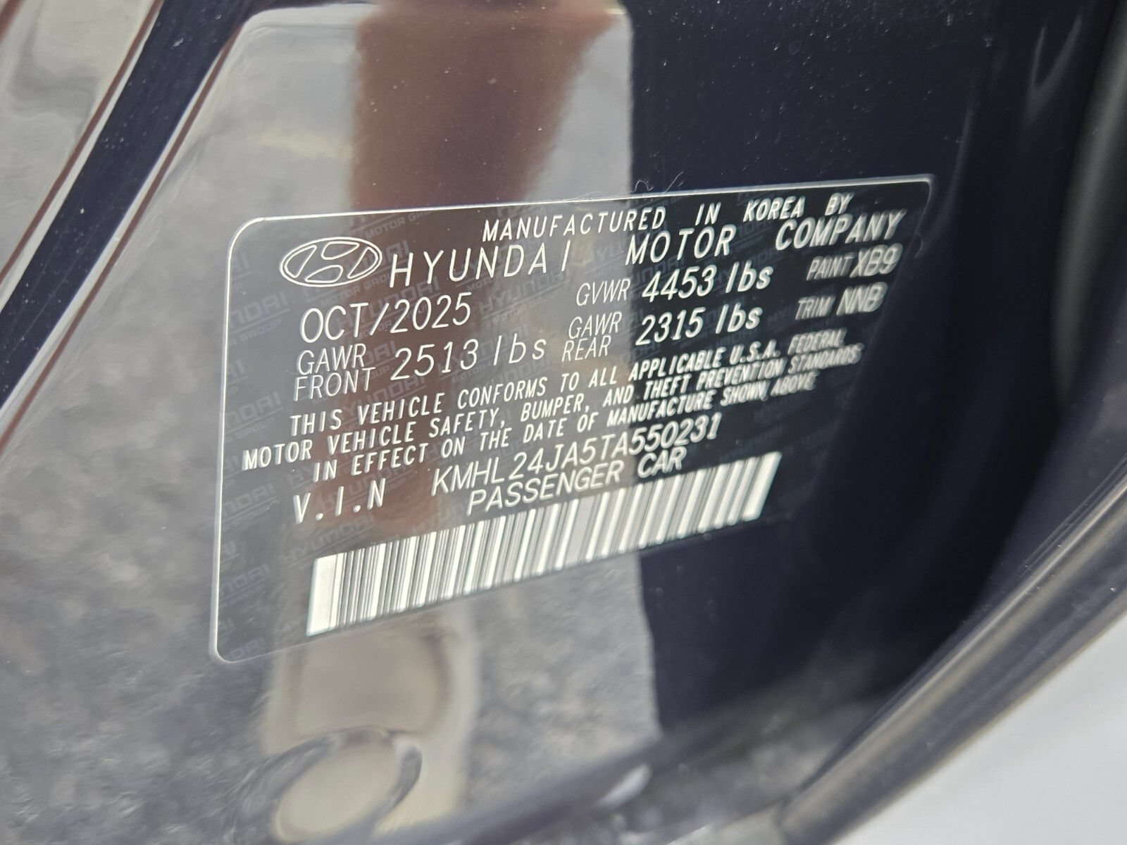 Certified 2026 Hyundai Sonata SE FWD image 17
