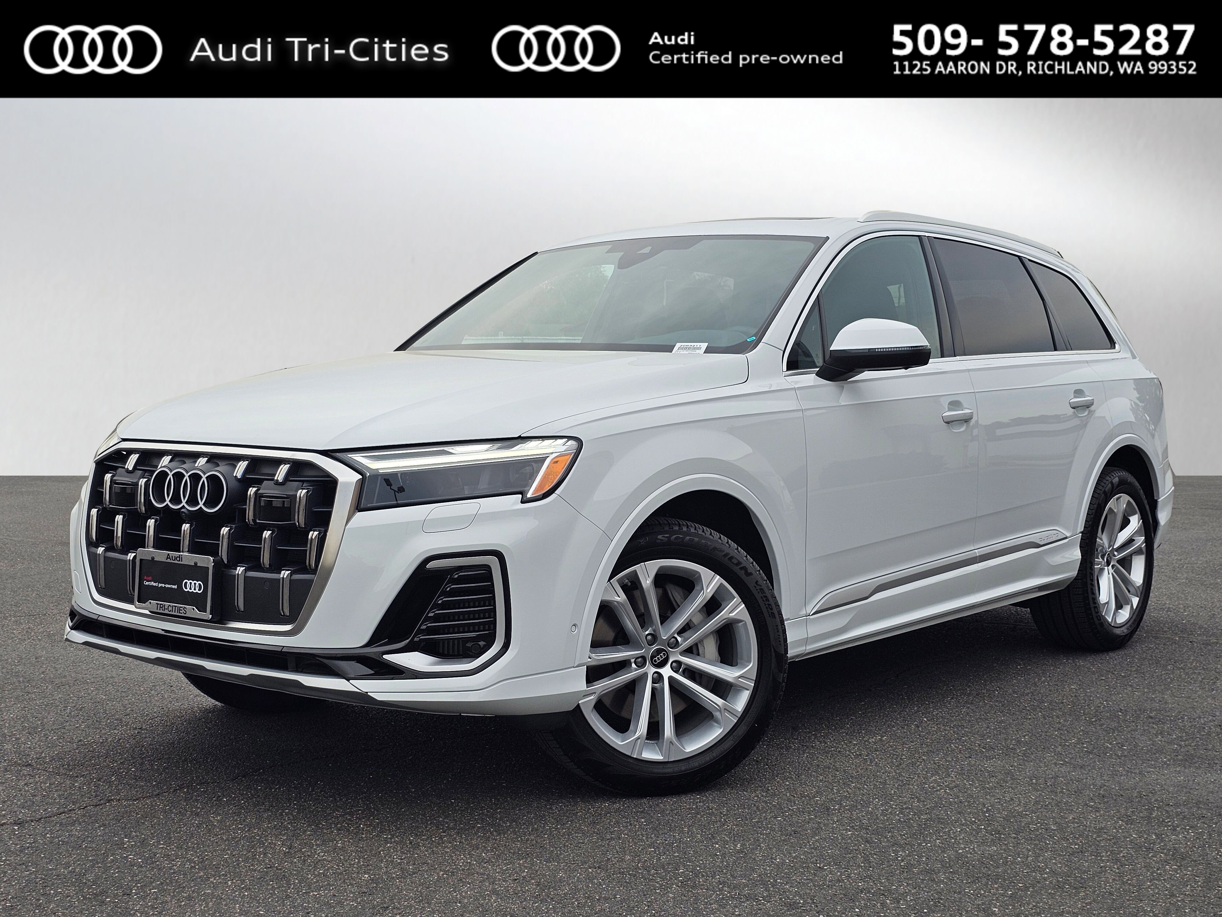 Certified 2025 Audi Q7 3.0T Premium Plus