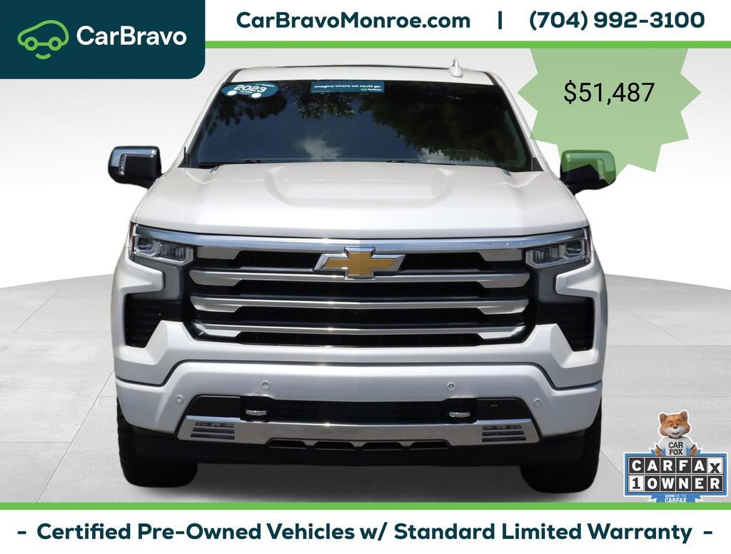 Certified 2023 Chevrolet Silverado 1500 High Country w/ Z71 Off-Road Package AWD/4WD image 10