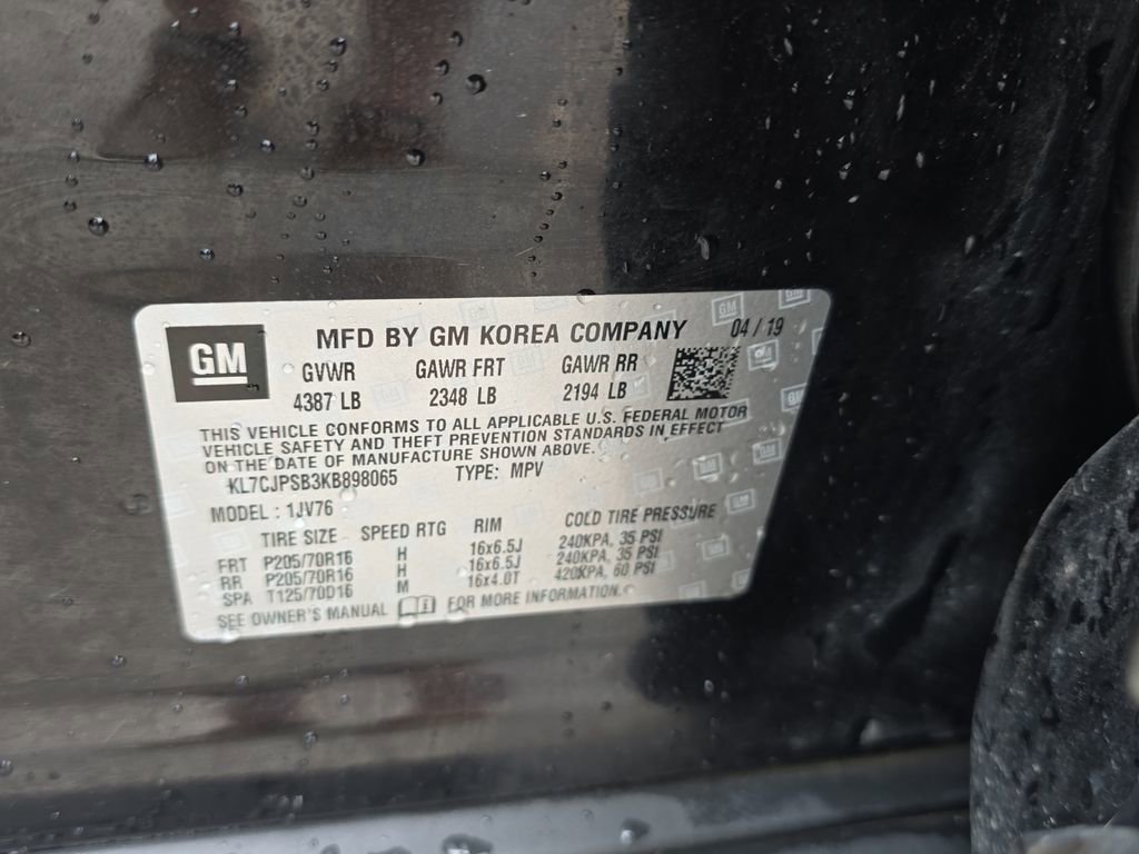 Used 2019 Chevrolet Trax LT w/ LT Convenience Package AWD/4WD image 20