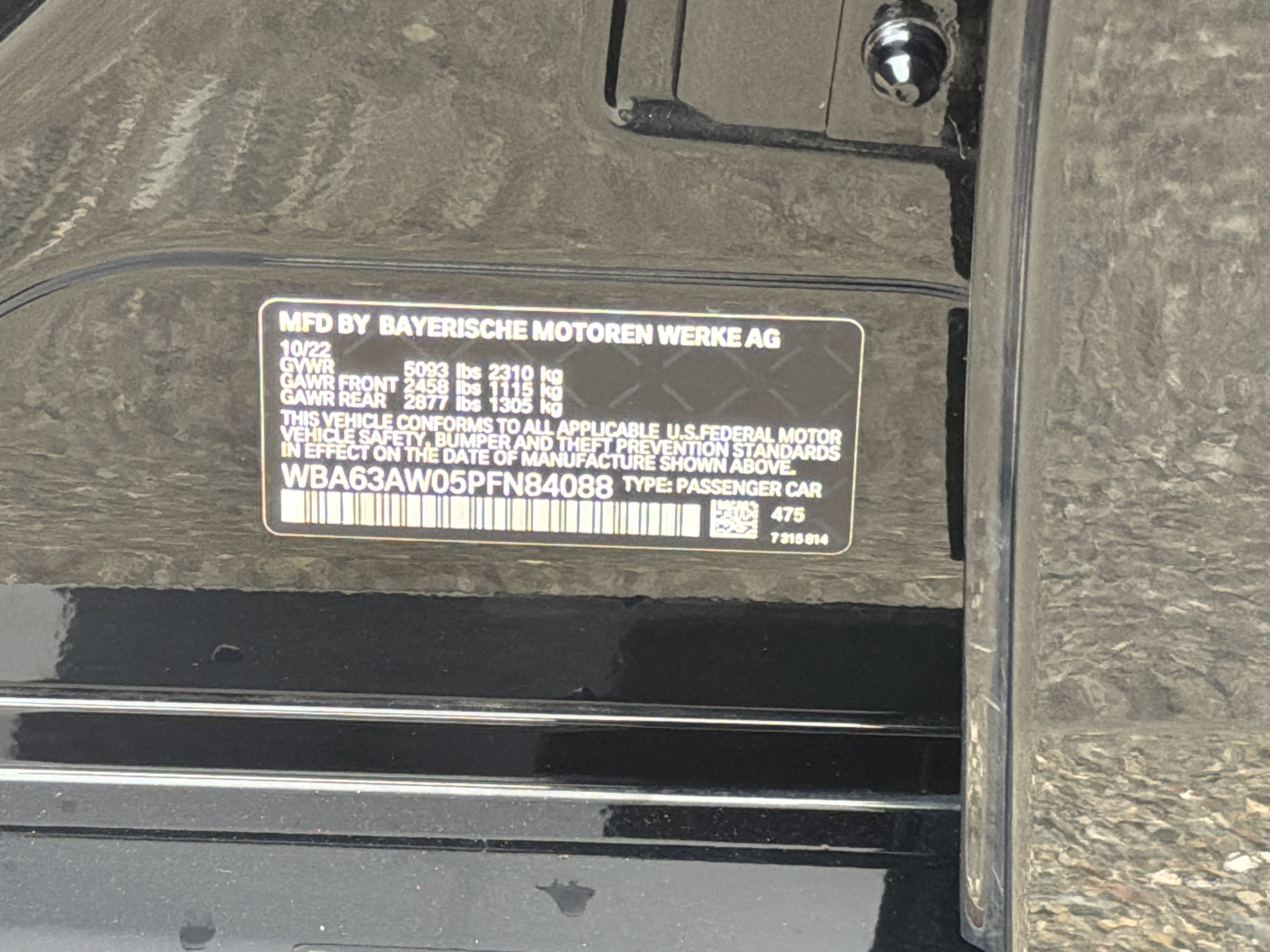 Certified 2023 BMW M440i Gran Coupe w/ Shadowloine Package image 14