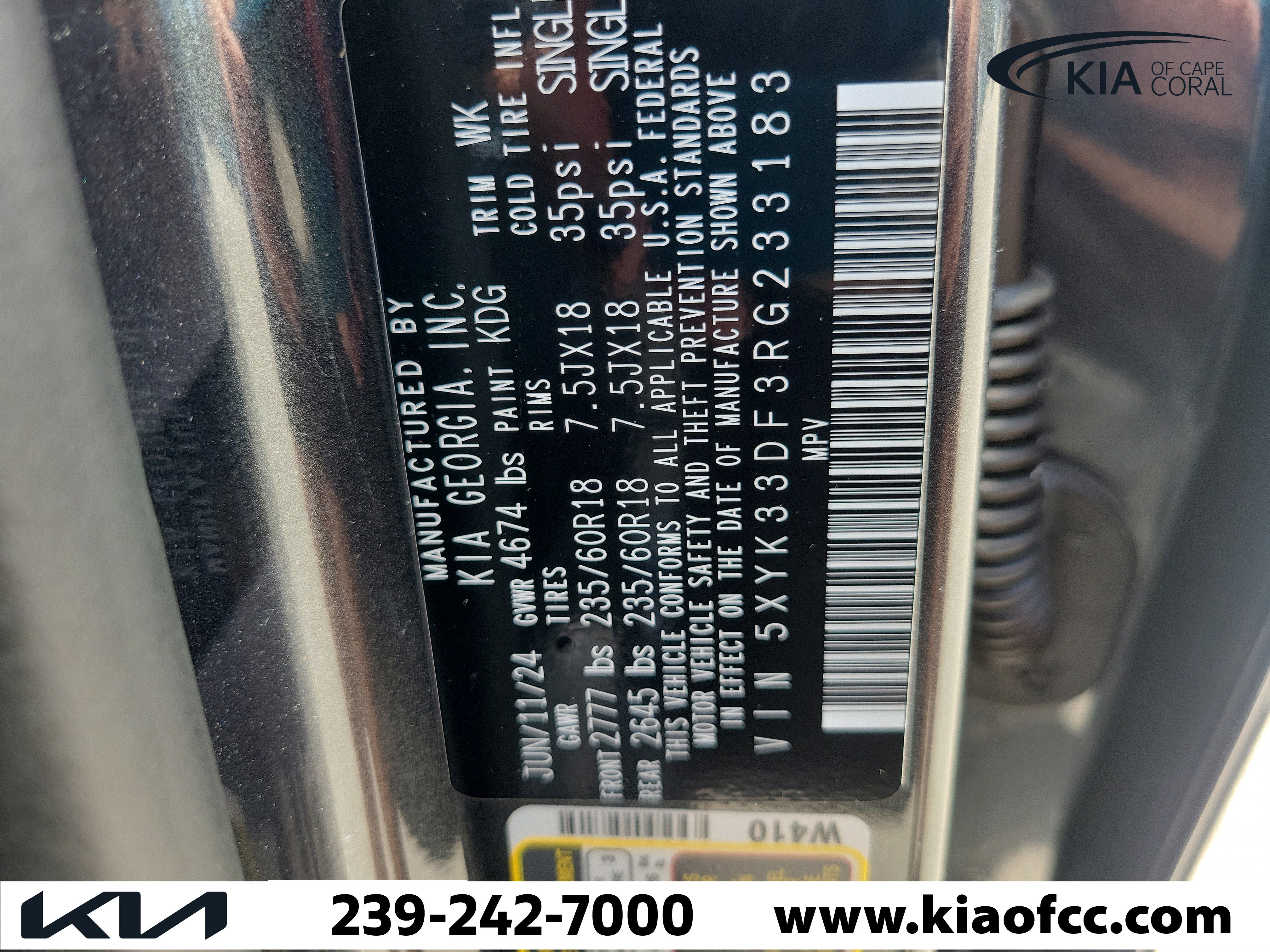 Certified 2024 Kia Sportage EX FWD image 30
