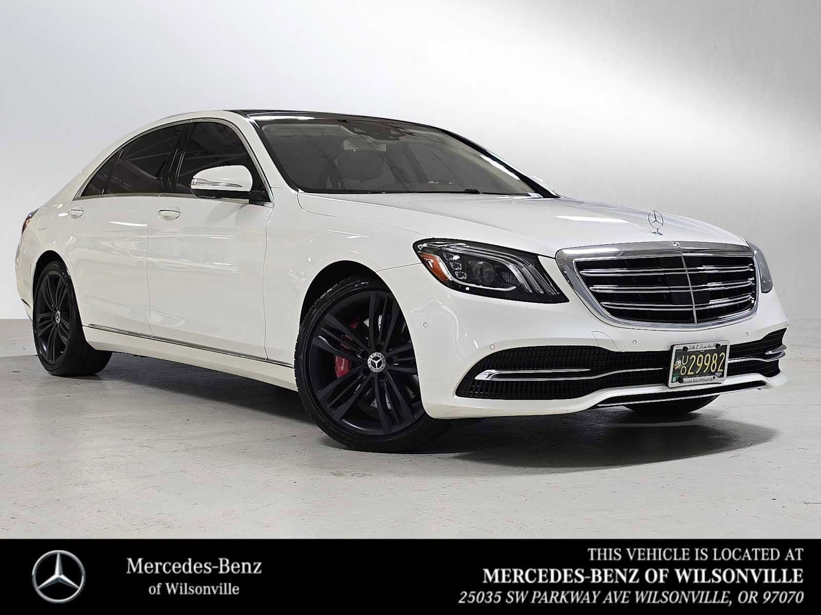 Certified 2019 Mercedes-Benz S 560 4MATIC Sedan