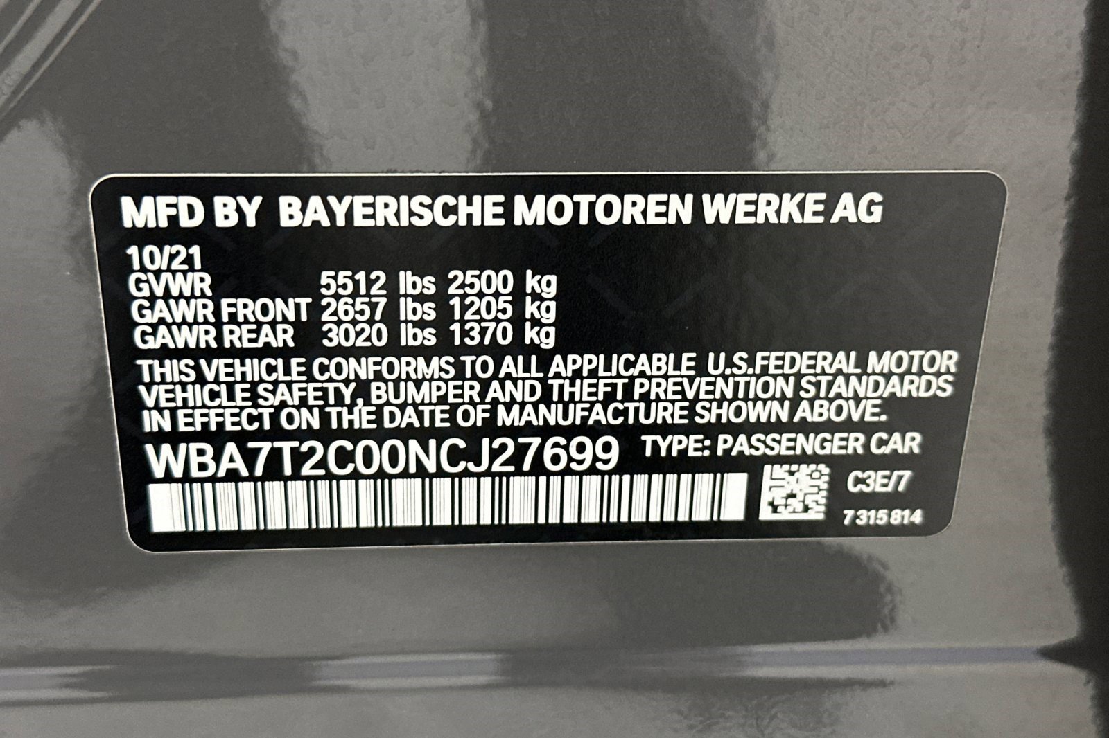 Used 2022 BMW 740i w/ M Sport Package RWD image 20