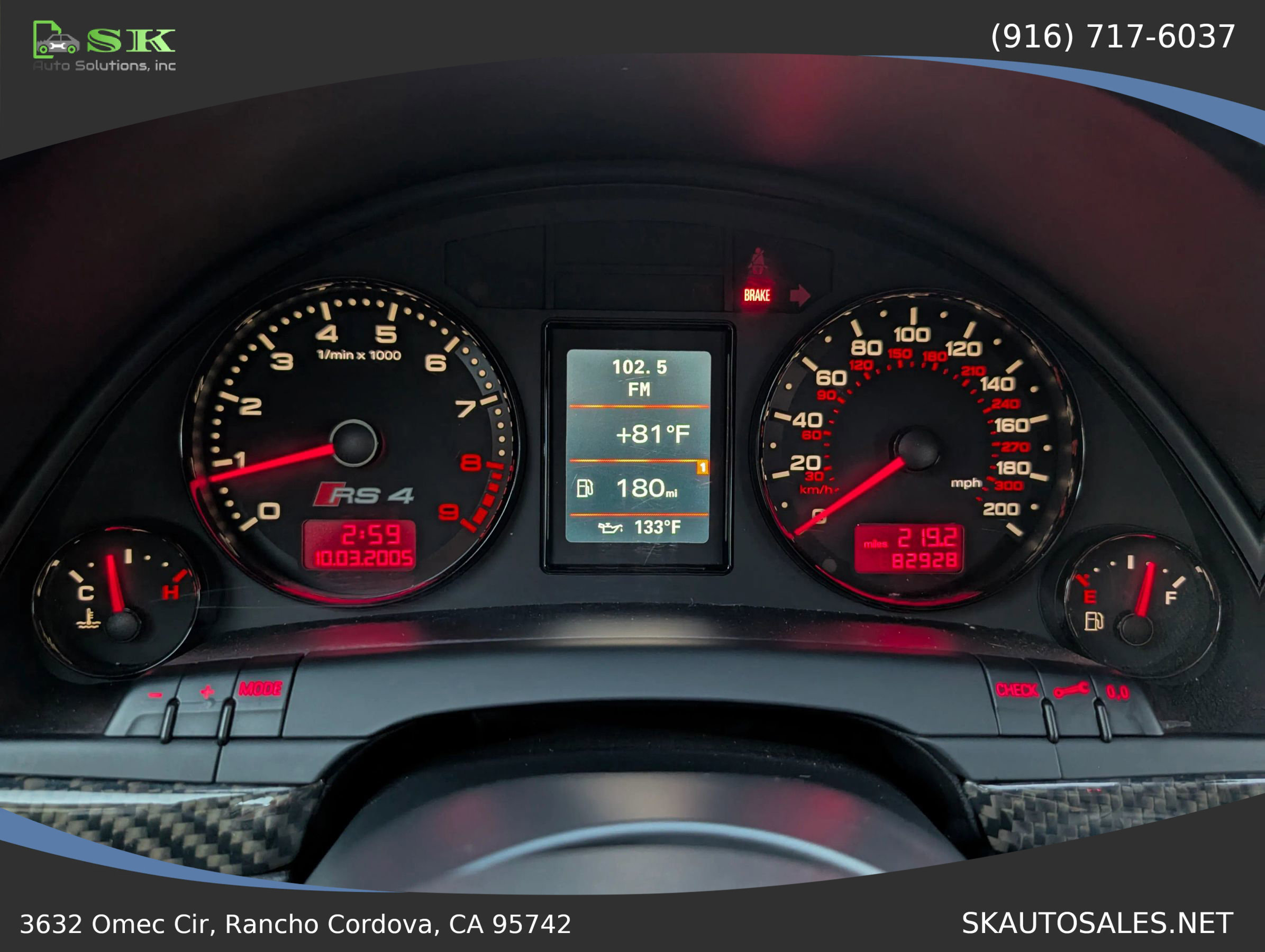 Used 2007 Audi RS 4 Quattro Sedan 4D image 14