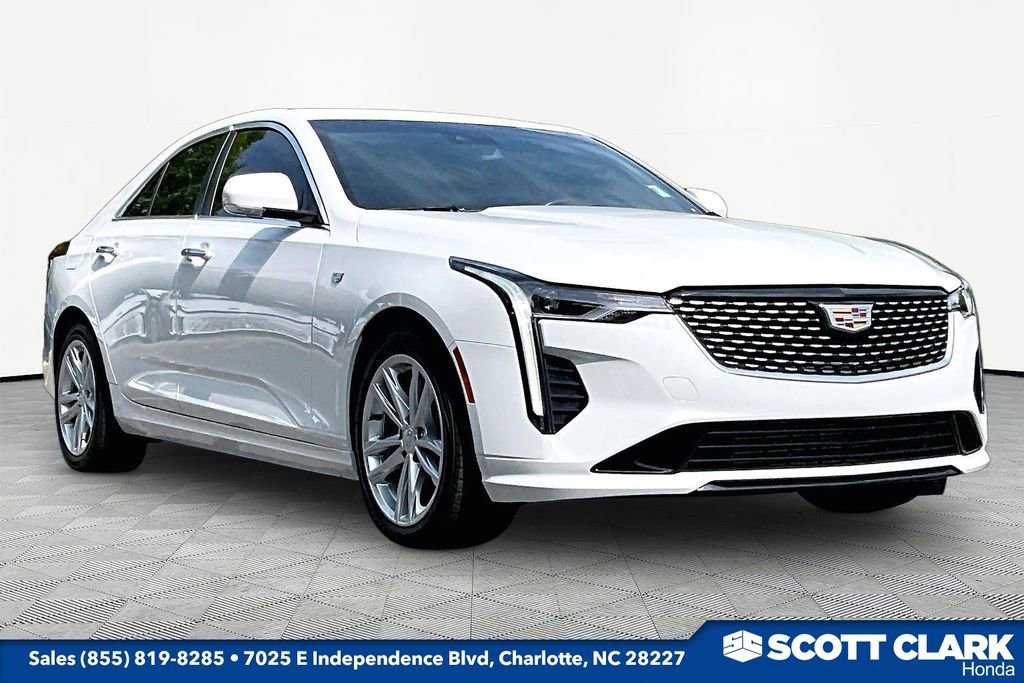 Used 2021 Cadillac CT4 Luxury w/ Sun And Sound Package RWD image 1