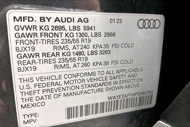 Used 2023 Audi Q5 e Premium Plus w/ Premium Plus Package AWD/4WD image 23
