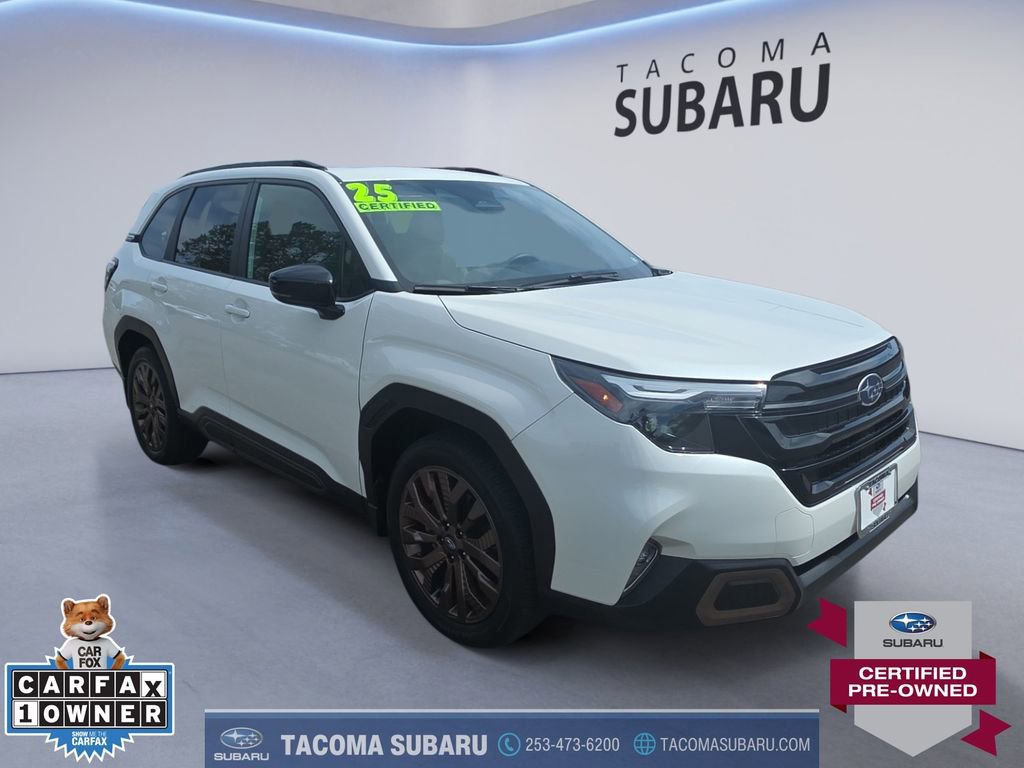 Certified 2025 Subaru Forester Sport w/ Popular Package #1 AWD/4WD image 7