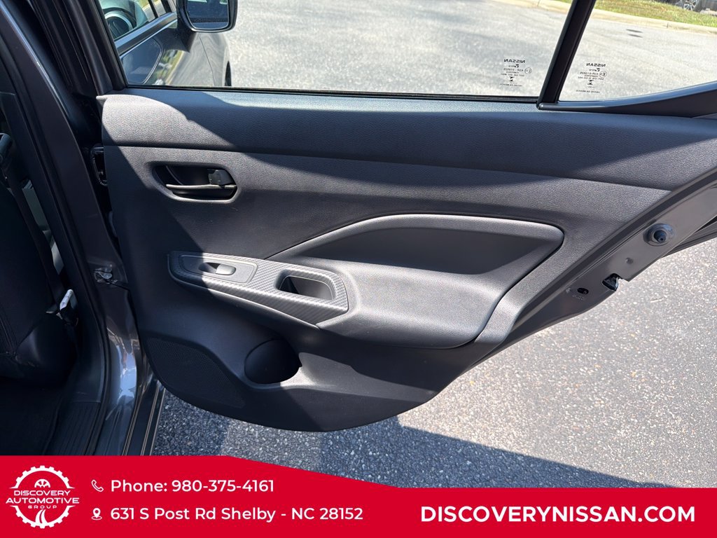 Certified 2025 Nissan Versa S w/ Trunk Package FWD image 34