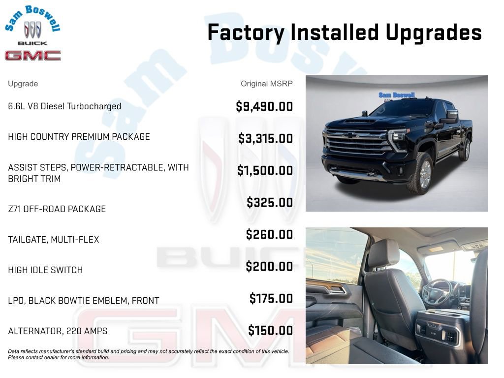 Certified 2024 Chevrolet Silverado 2500 High Country w/ High Country Premium Package image 3