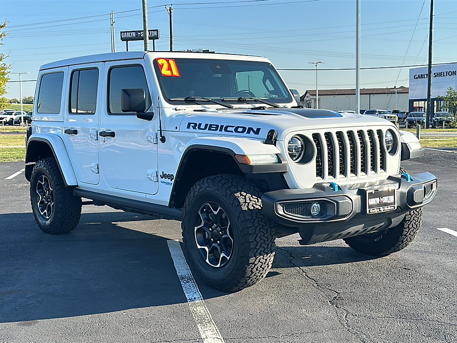 Used 2021 Jeep Wrangler Unlimited Rubicon 4xe w/ Safety Group image 10