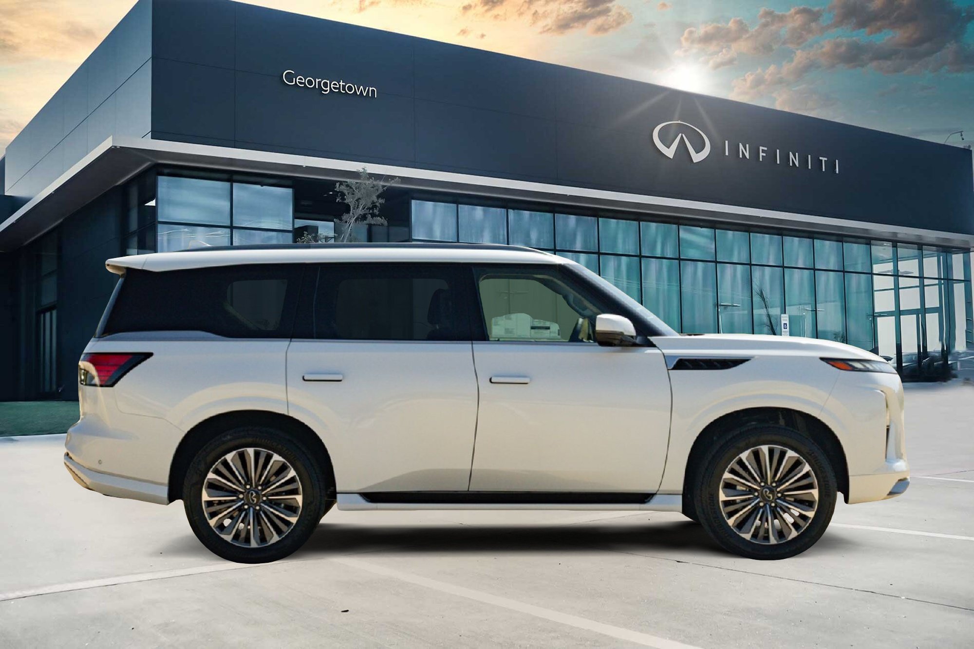New 2027 INFINITI QX80 Luxe RWD image 4