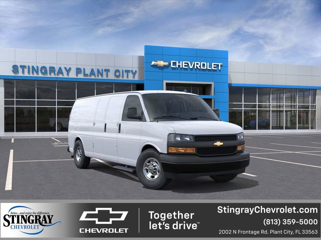 New 2025 Chevrolet Express 3500 Extended w/ Driver Convenience Package image 1