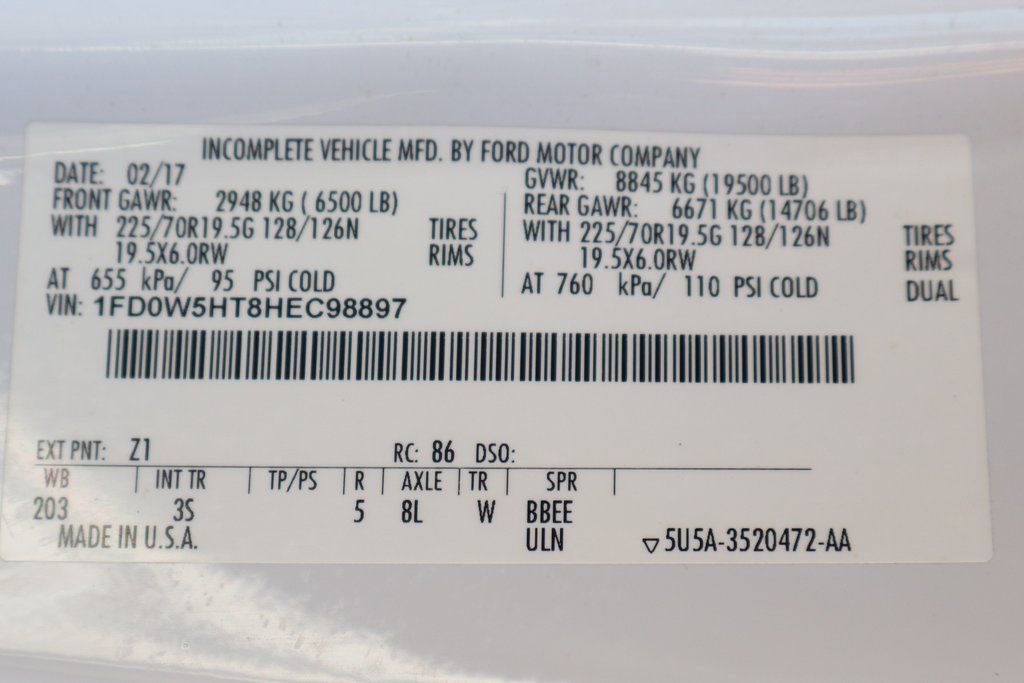 Used 2017 Ford F550 4x4 Crew Cab Super Duty image 61