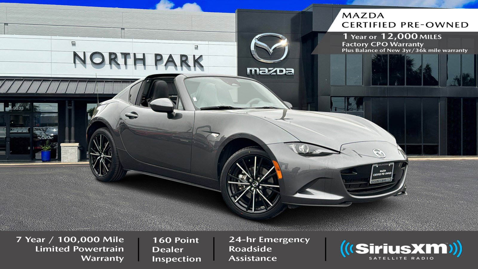 Certified 2025 MAZDA MX-5 Miata RF Grand Touring RWD image 1