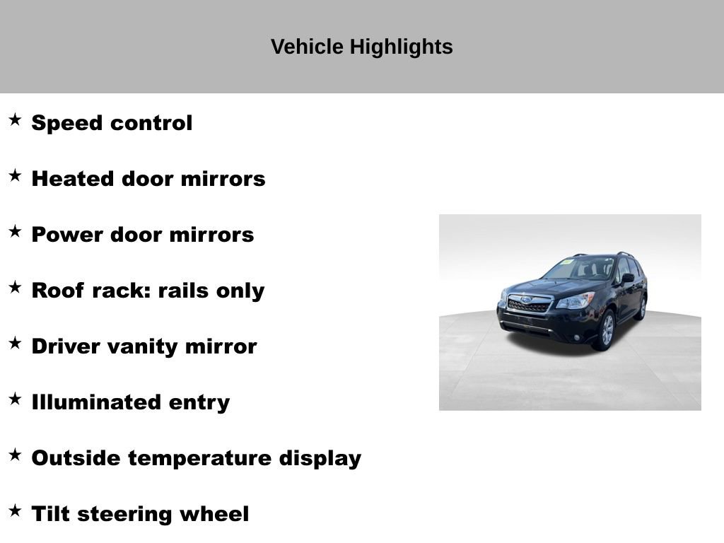 Used 2015 Subaru Forester 2.5i Limited image 45