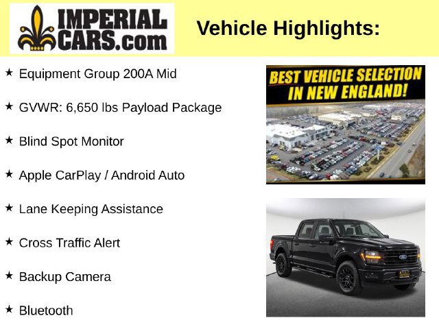 Used 2025 Ford F150 STX w/ Equipment Group 200A Standard AWD/4WD image 3