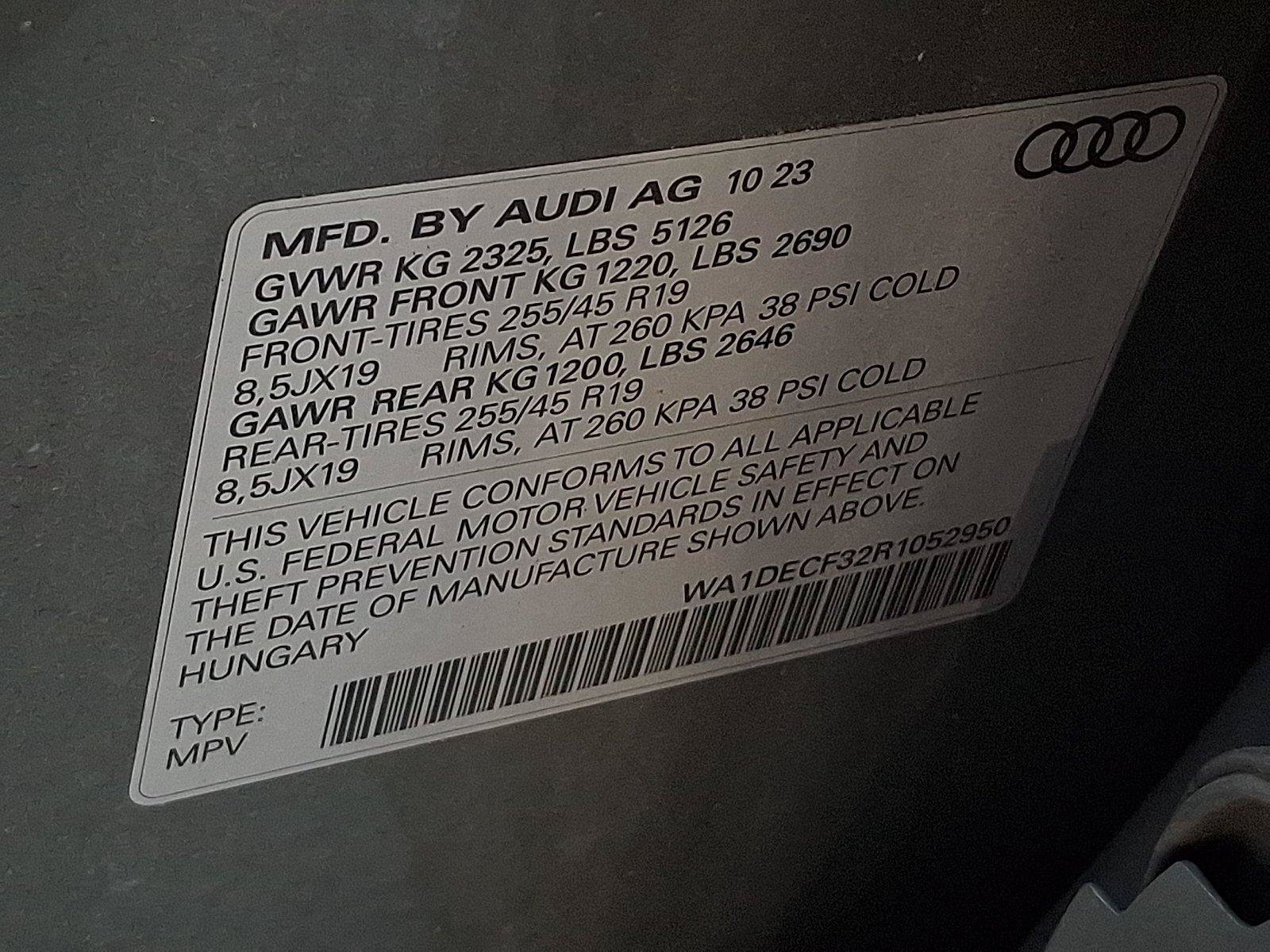 Certified 2024 Audi Q3 2.0T Premium AWD/4WD image 28