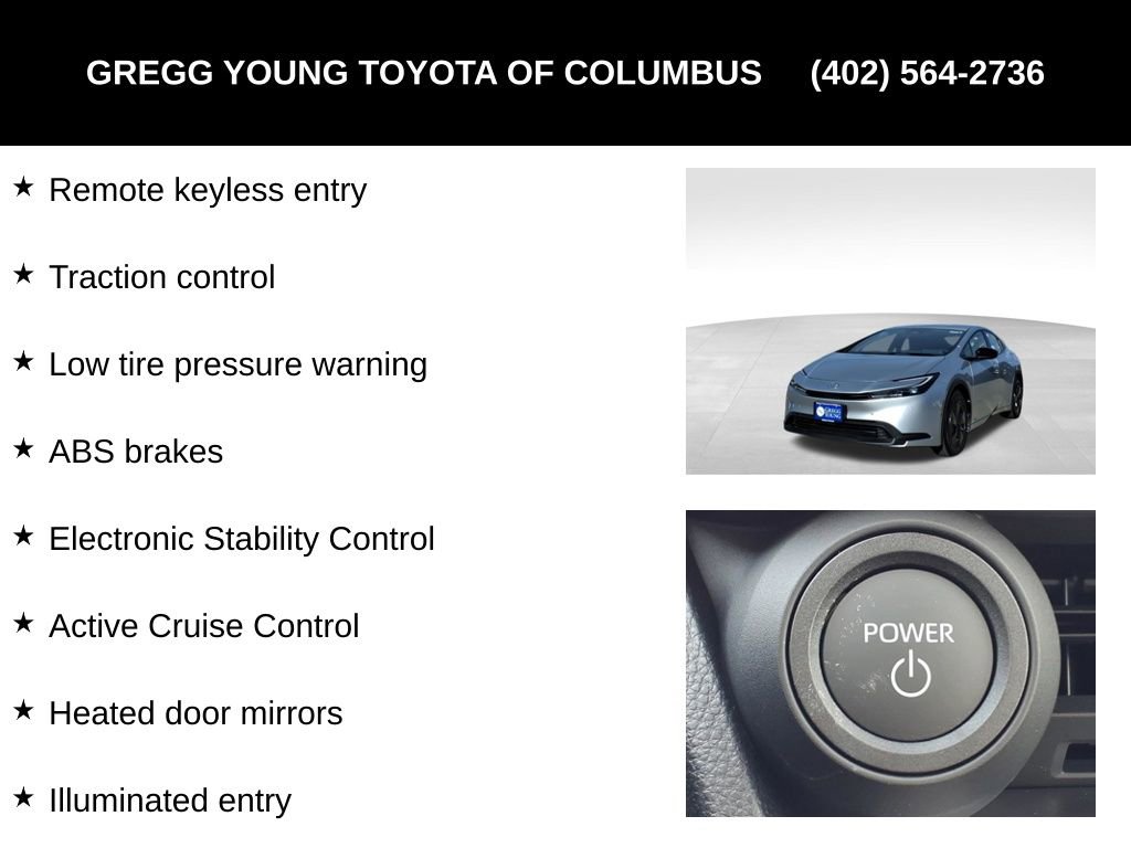 New 2026 Toyota Prius LE image 6