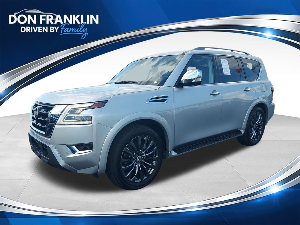 Used 2023 Nissan Armada Platinum w/ Captain's Chairs Package RWD 360° Tour